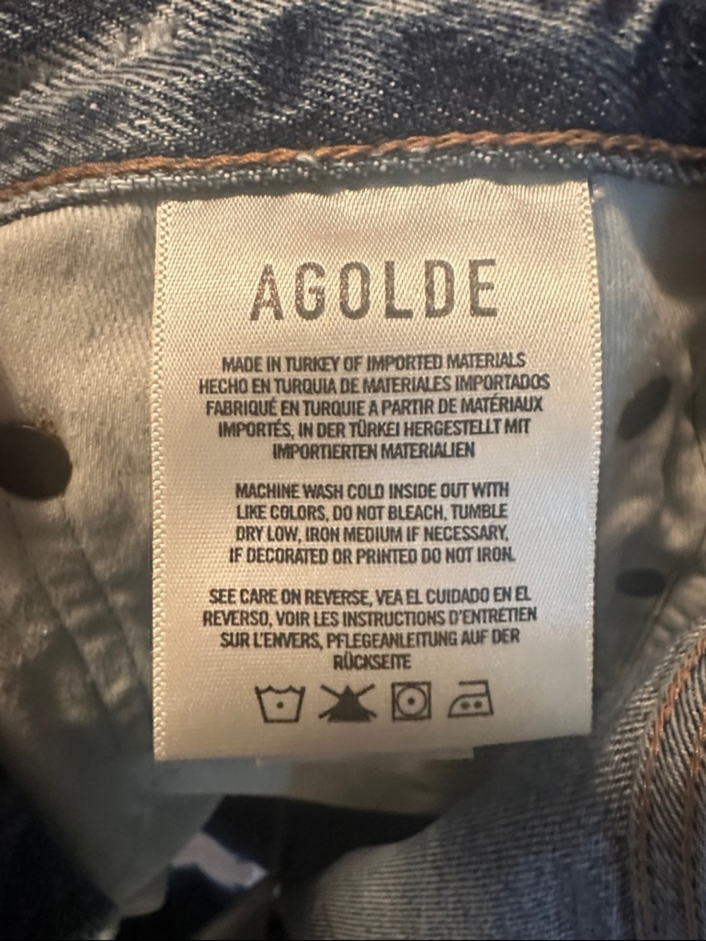 AGolde Riley Short Size 28 - Picture 9 of 9